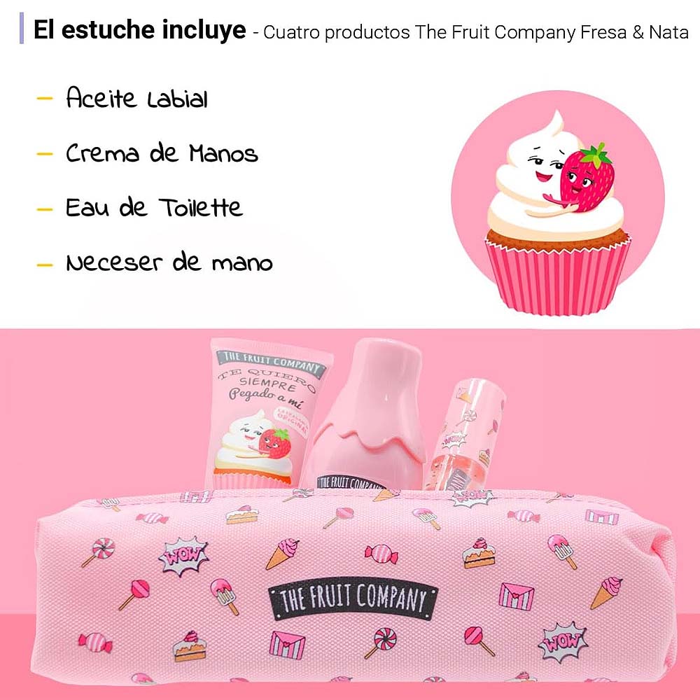 Coffret The Fruit Company Fresa Nata 4 Peças