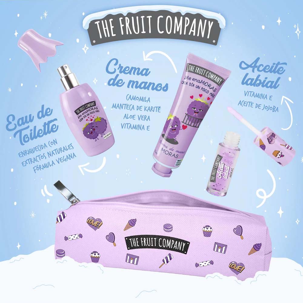 Coffret The Fruit Company Amora 4 Peças