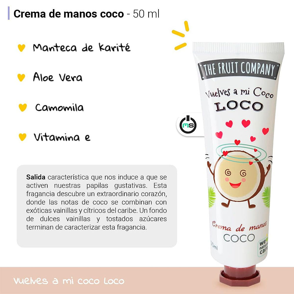 Coffret The Fruit Company Coco 4 Peças