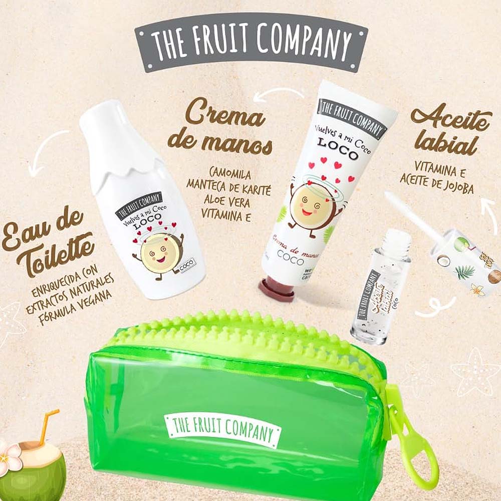 Coffret The Fruit Company Coco 4 Peças