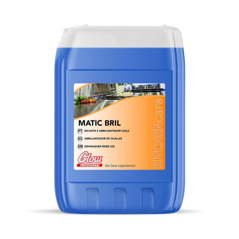 Secante e Abrilhantador Máquina Loiça Matic Bril Glow 20L