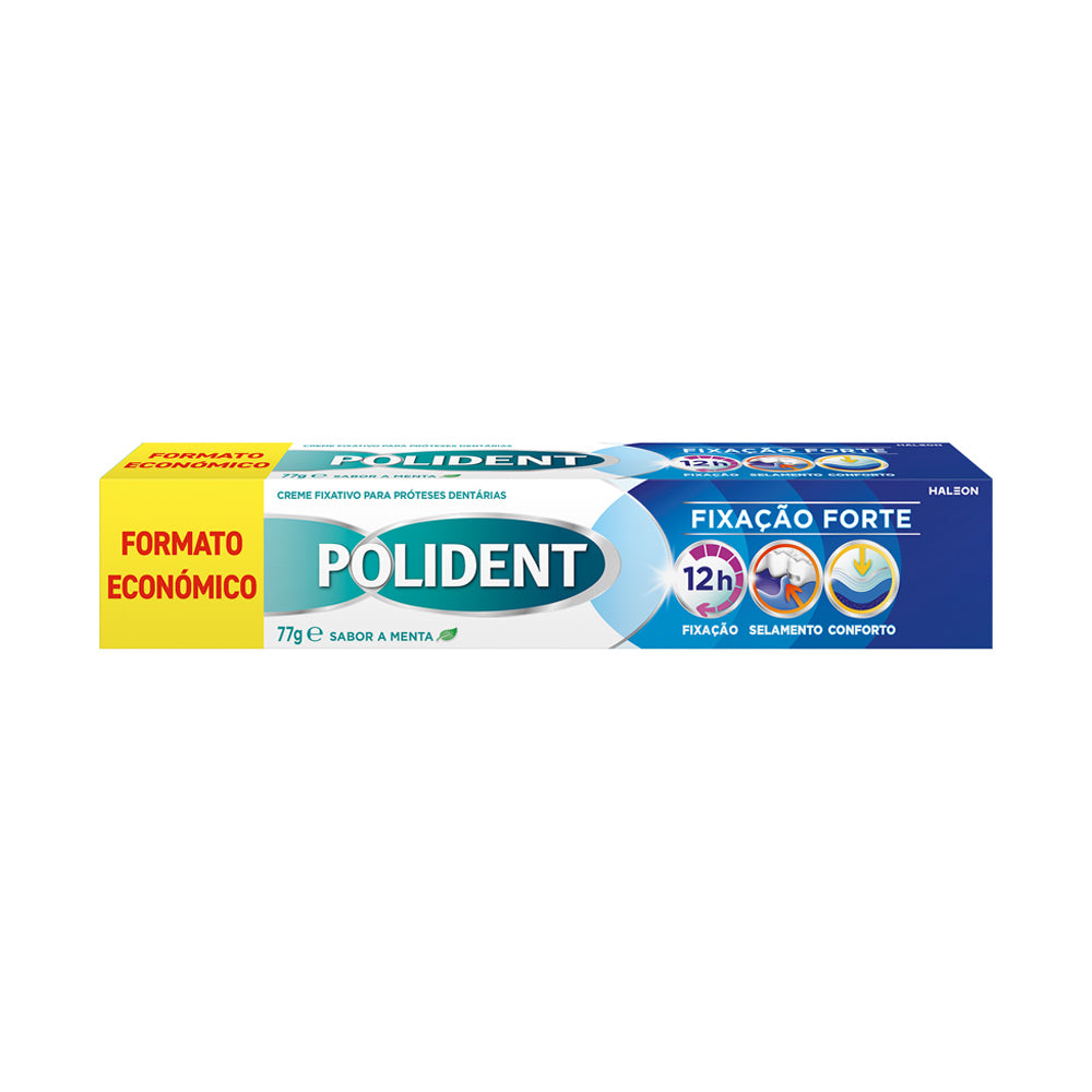 Creme Fixador POLIDENT Próteses Dentárias Original 77g
