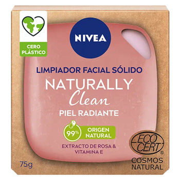 Desmaquilhantel Nivea Naturally Clean Luminosidade 75g