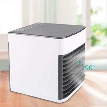 Mini Ventilador / Refrigerador / Desumidificador Ar Portátil