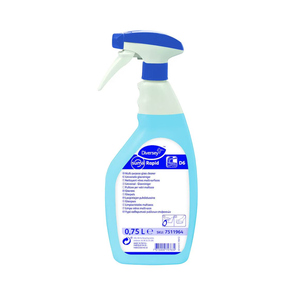 Limpa-vidros Suma Rapid D6 0,75L
