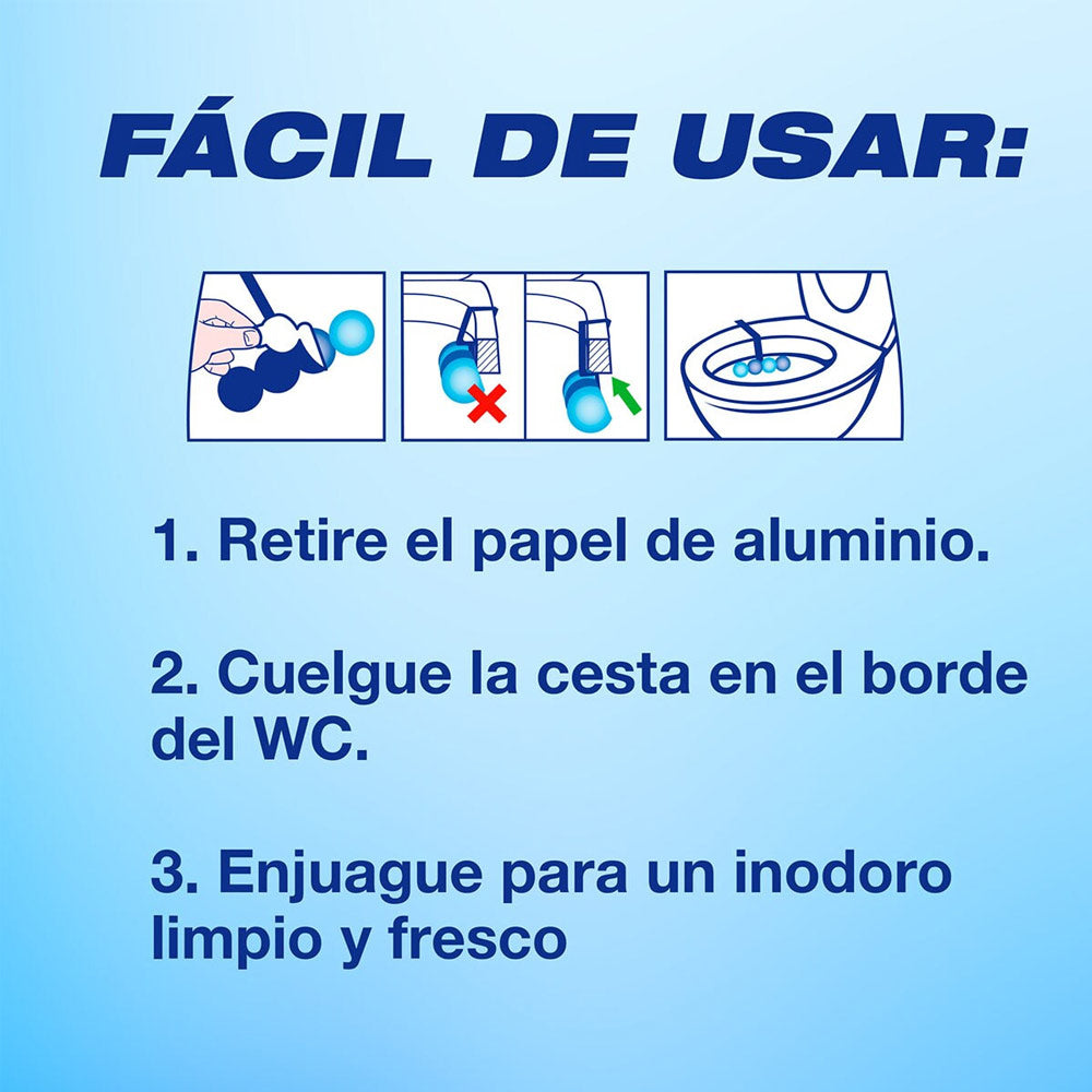 Bloco Sanitário Bref Oceano Gel Brilhante 42gr