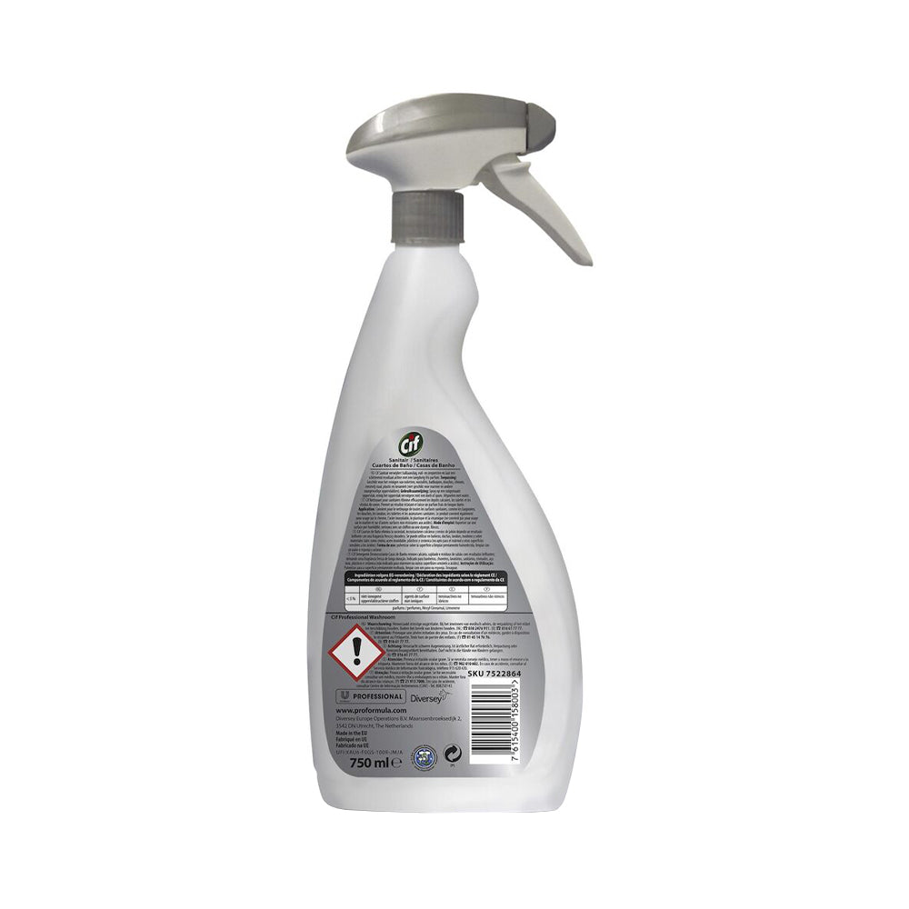 Detergente Desincrustante Cif PF 2in1 Casas de Banho 750ml