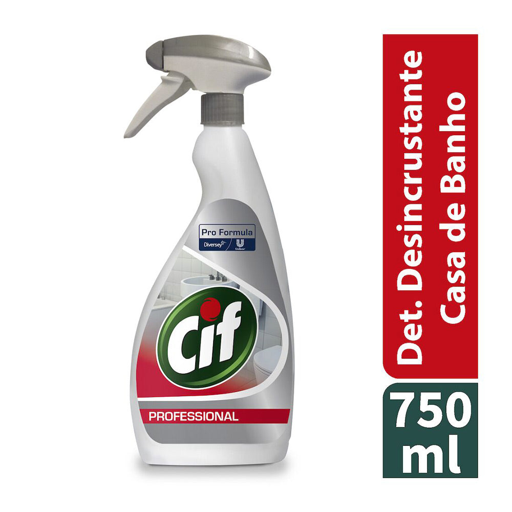Detergente Desincrustante Cif PF 2in1 Casas de Banho 750ml