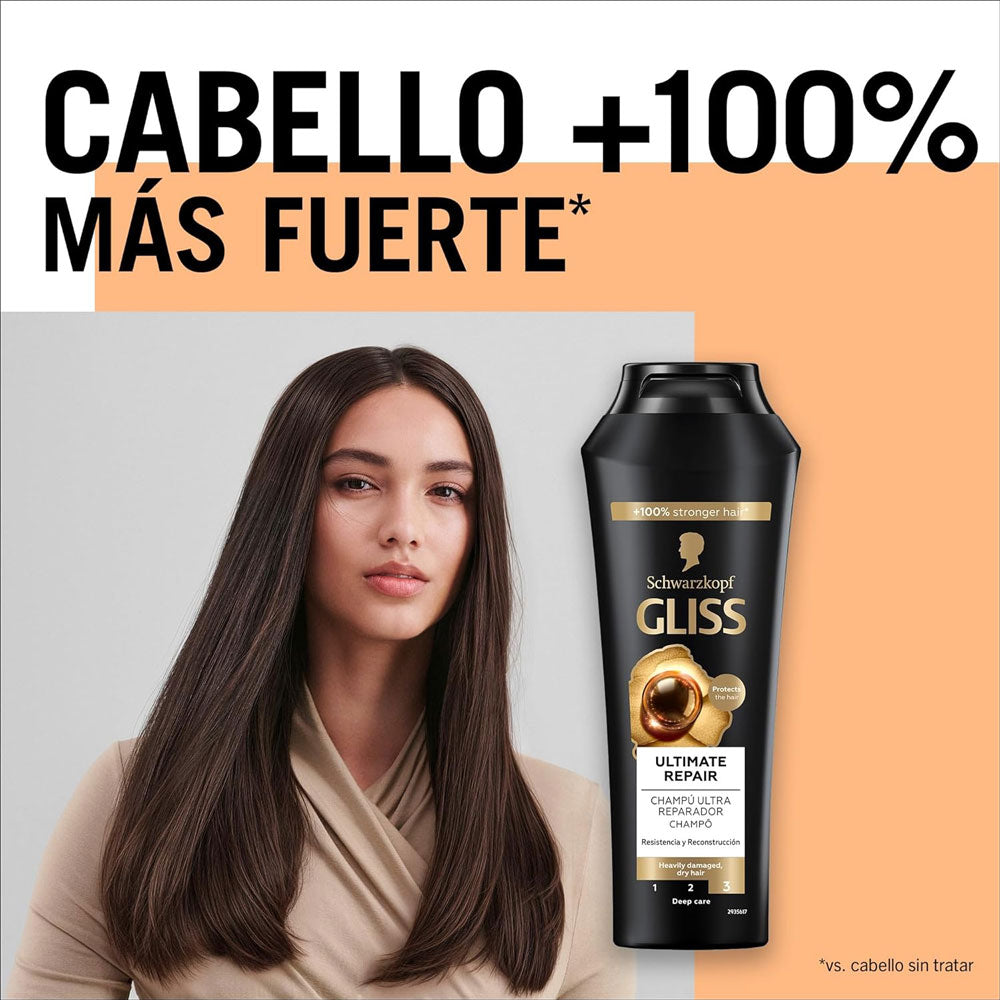 Champô Schwarzkopf Gliss Ultimate Repair 370ml
