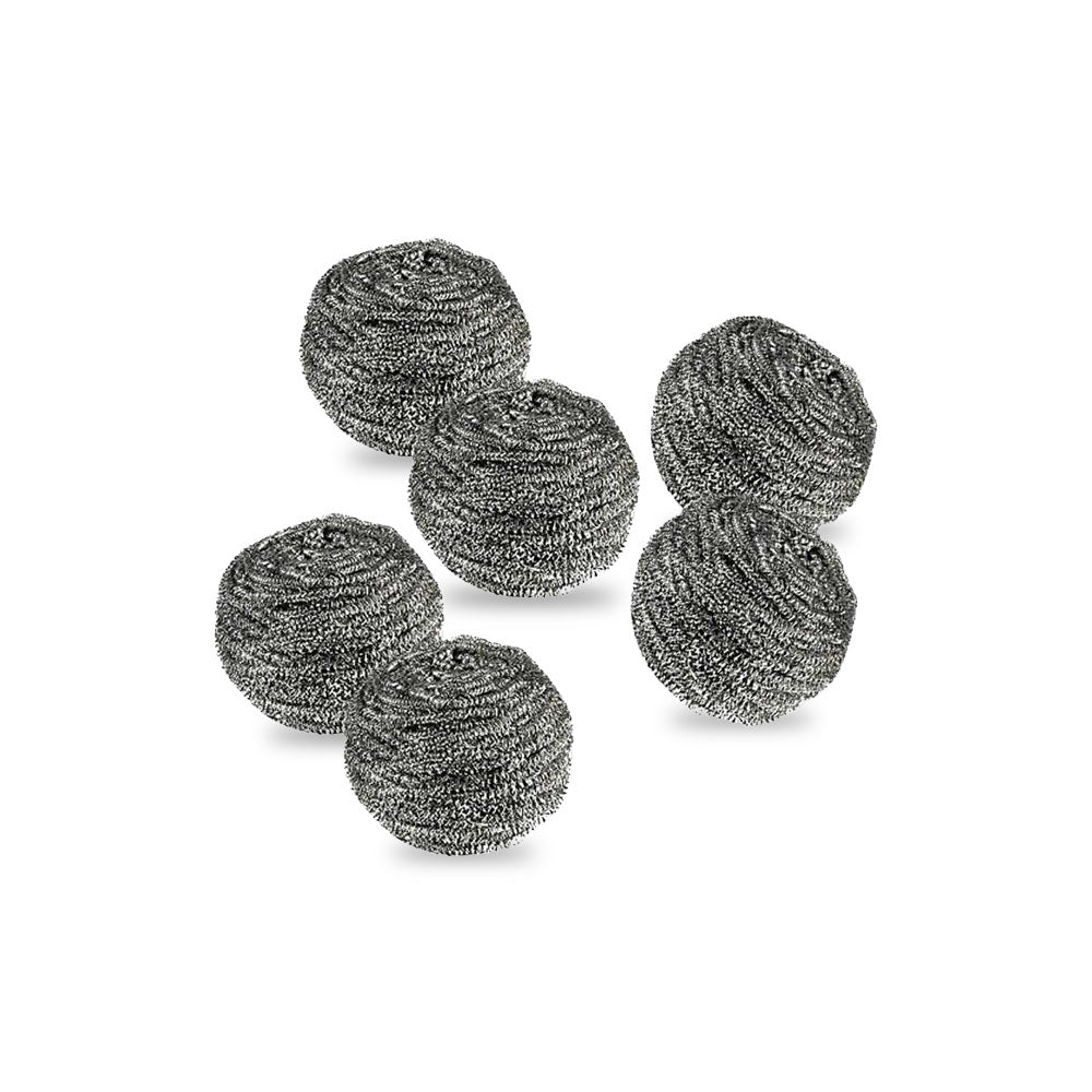 Esfregão Inox 40g Pack 6un
