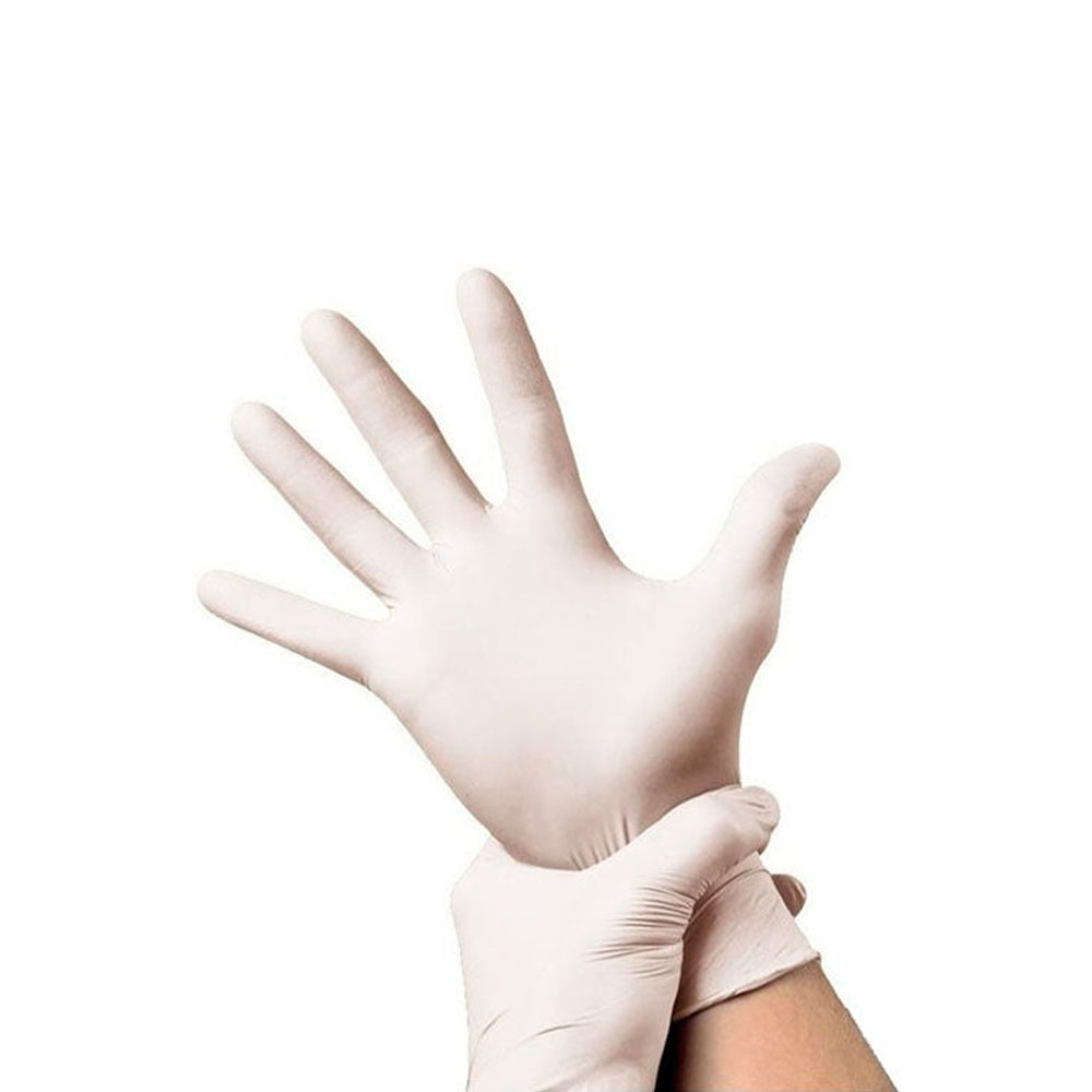 Luvas Látex Tamanho M s/Pó 50un