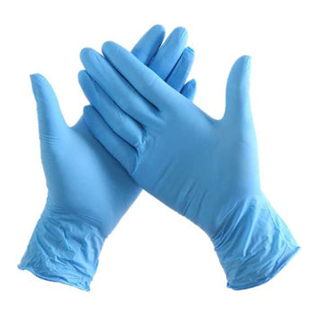 Luvas Nitrilo Tamanho XS s/Pó Azul 300un