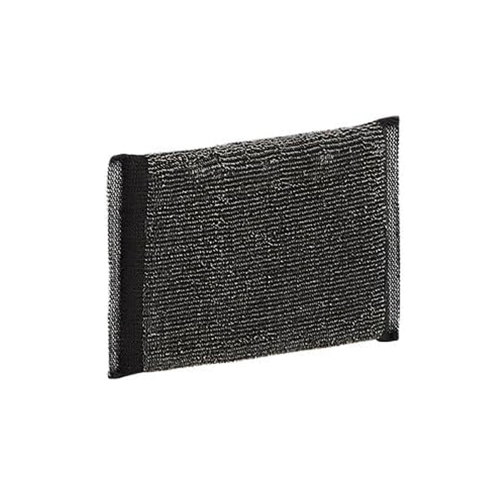 Esfregão Esponja Inox Preto+Azul Pack 2un