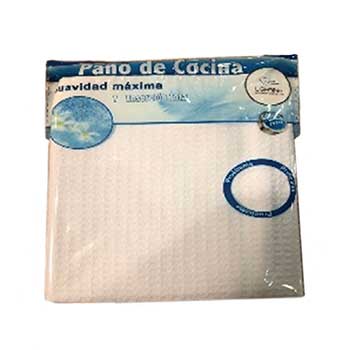 Pano Microfibra 50x50cm Cozinha Branco 1un