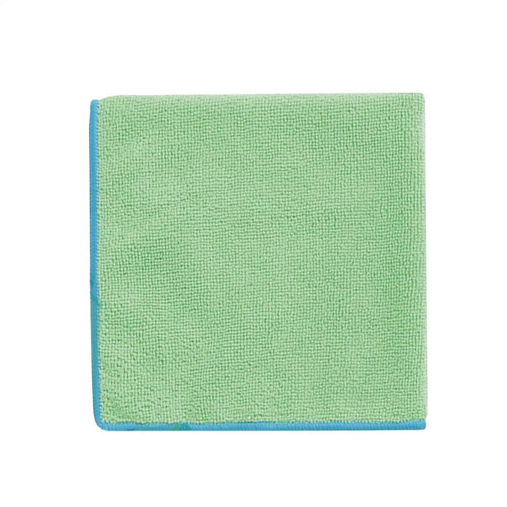 Pano Microfibra 40x40cm 200g Terry Verde Pack 5un