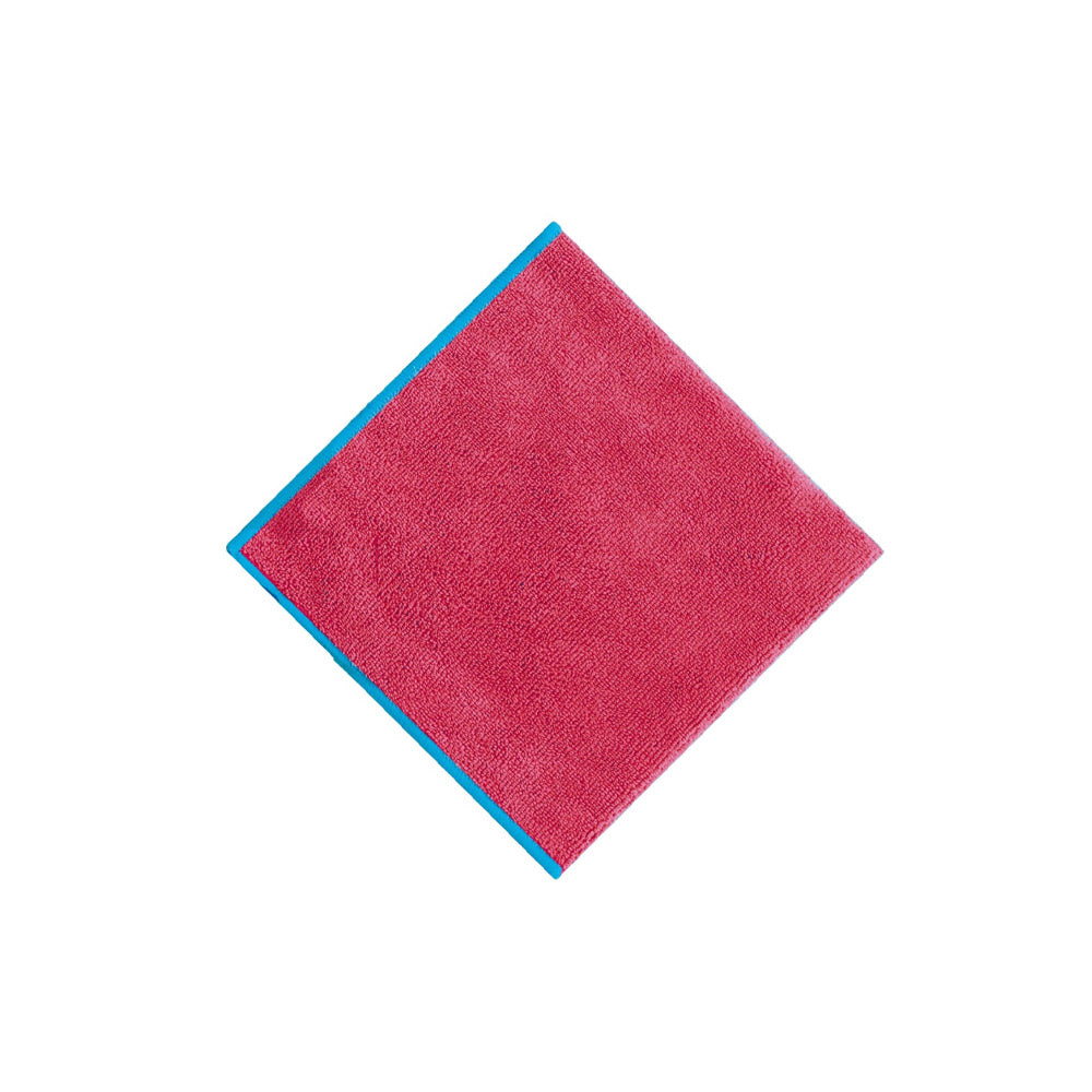 Pano Microfibra Terry 40x40cm 300g Vermelho Pack 5un