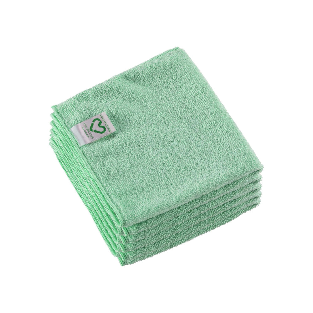 Pano Reciclado 38x35cm Vileda Professional Verde Pack 5un
