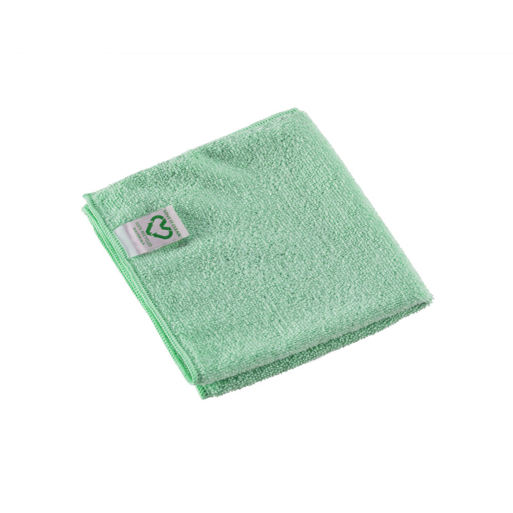 Pano Reciclado 38x35cm Verde Vileda Professional 5un