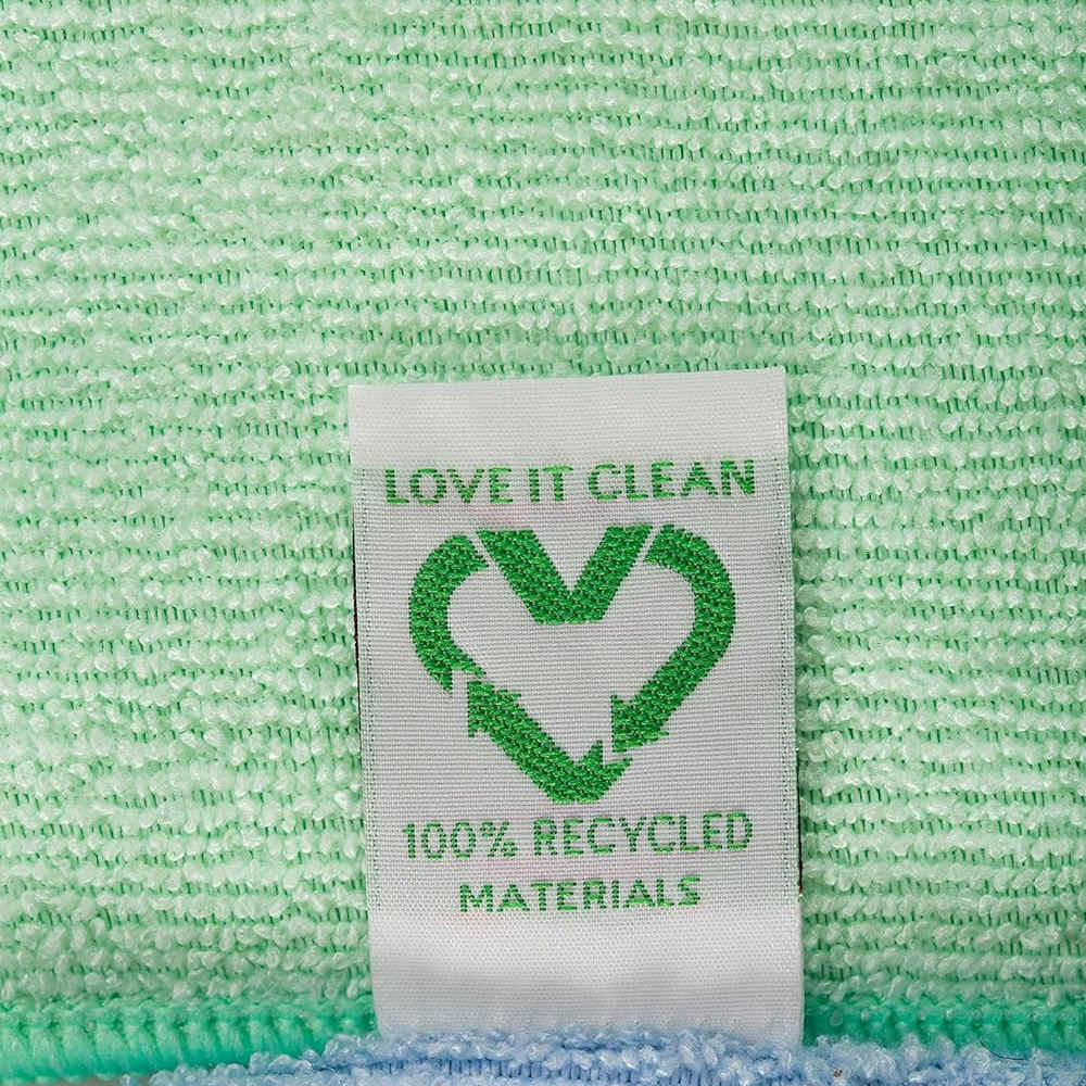 Pano Reciclado 38x35cm Vileda Professional Verde Pack 5un