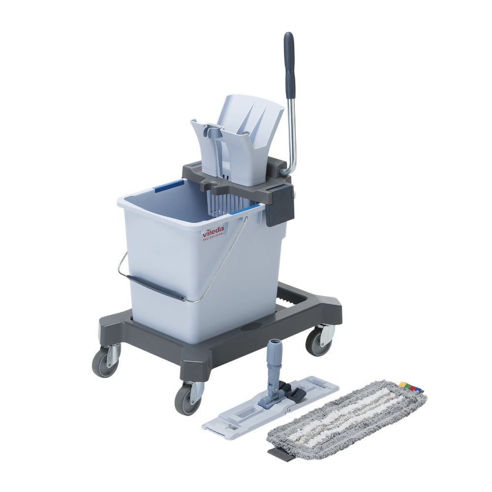 Balde 25L Kit Single Cinza Vileda Professional