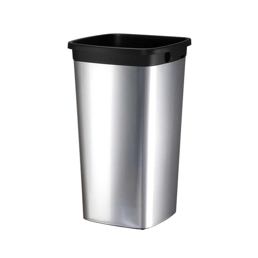 Contentor 60L Plástico Quadrado Iris Cor Metálico sem Tampa