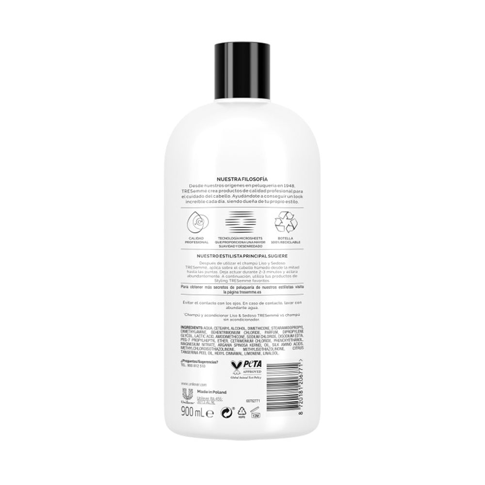 Condicionador Cabelo Tresemmé Liso Sedoso 900ml
