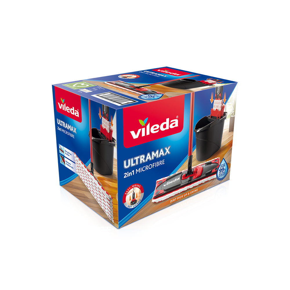 Balde e Mopa Com Espremedor Ultramax Vileda