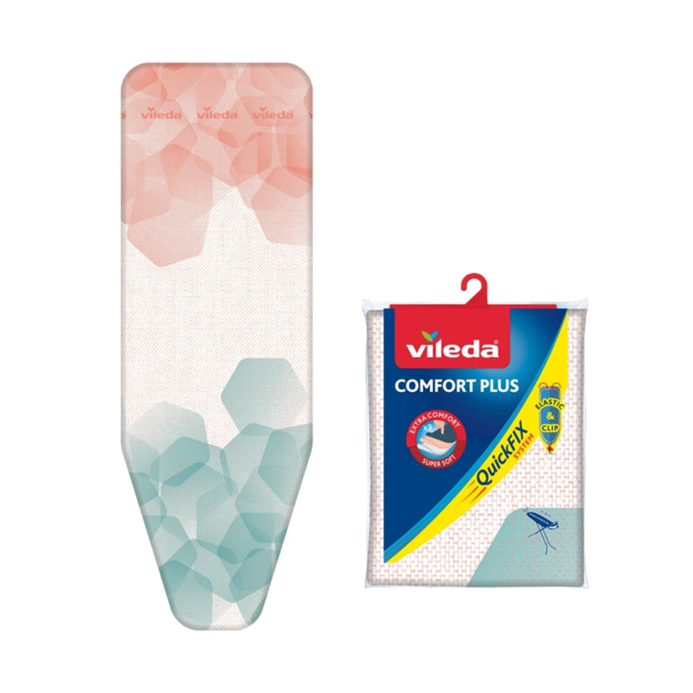 Capa Tábua de Engomar Vileda Comfort Plus Azul Quick Fix