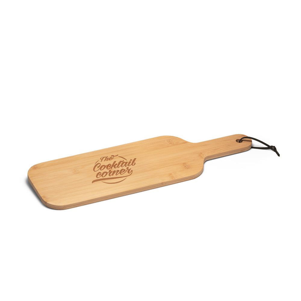 Tábua de Cozinha Retangular Bambu 405x134x10mm