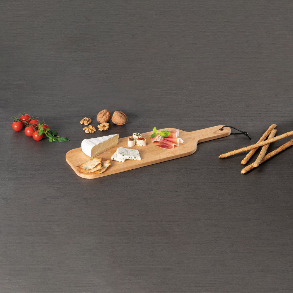 Tábua de Cozinha Retangular Bambu 405x134x10mm