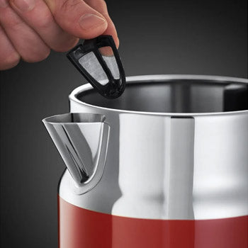 Jarro Elétrico Retro Classic RUSSELL HOBBS Vermelho