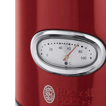 Jarro Elétrico Retro Classic RUSSELL HOBBS Vermelho