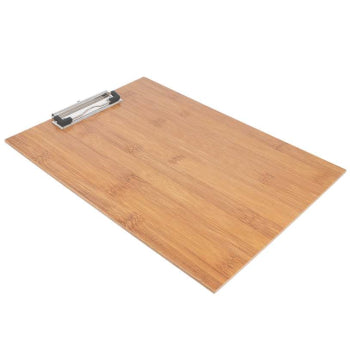 Porta Menus 22,9x31,8x0,4cm c/Clip Bambu 1un