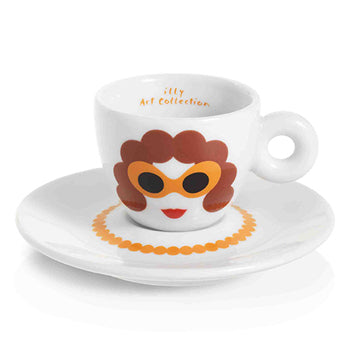 Conj Chav+Pires Esp Illy Art Collection Olimpia Zagnoli 2un