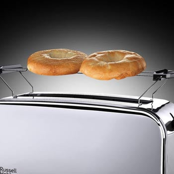 Torradeira RUSSELL HOBBS Victory Ranhuras Longas 4 Fatias