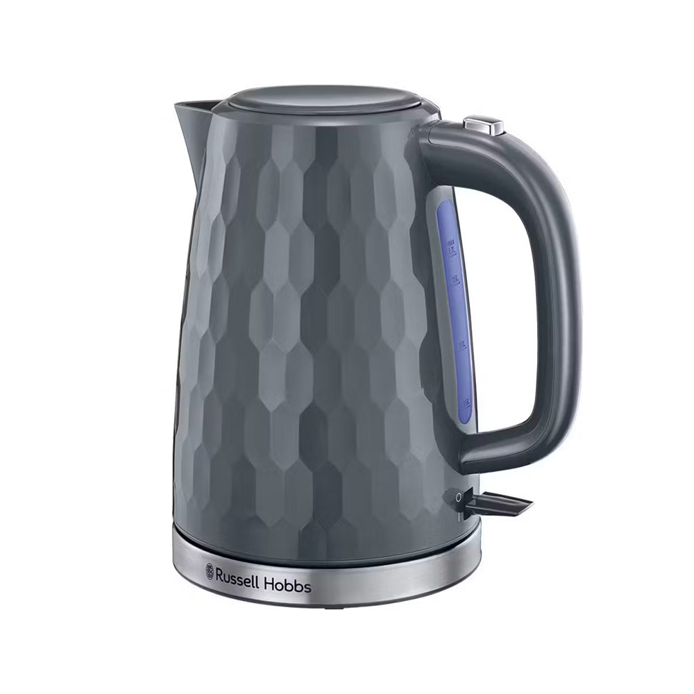 Jarro Elétrico RUSSELL HOBBS Honeycomb Cinza