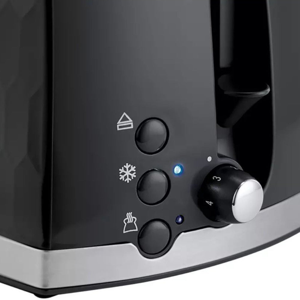 Torradeira RUSSELL HOBBS Honeycomb Preta