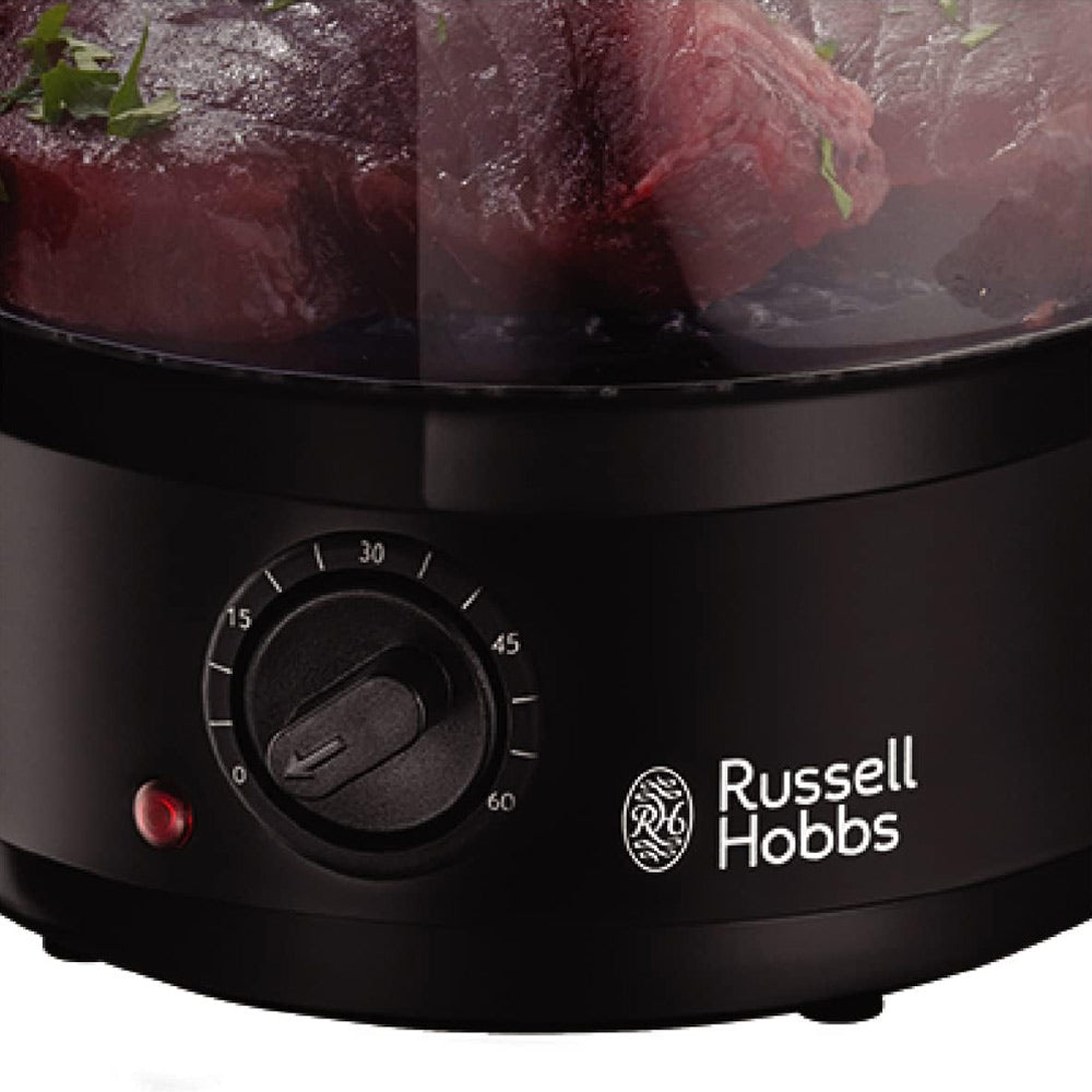 Máquina Cozedura Vapor RUSSELL HOBBS Compact Preto Mate