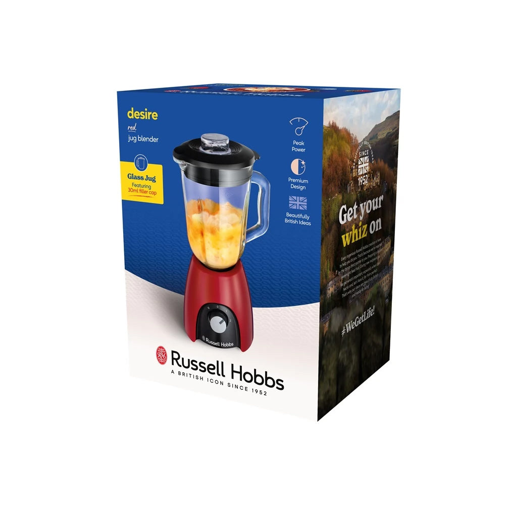 Liquidificador RUSSELL HOBBS Vermelho 1,5L