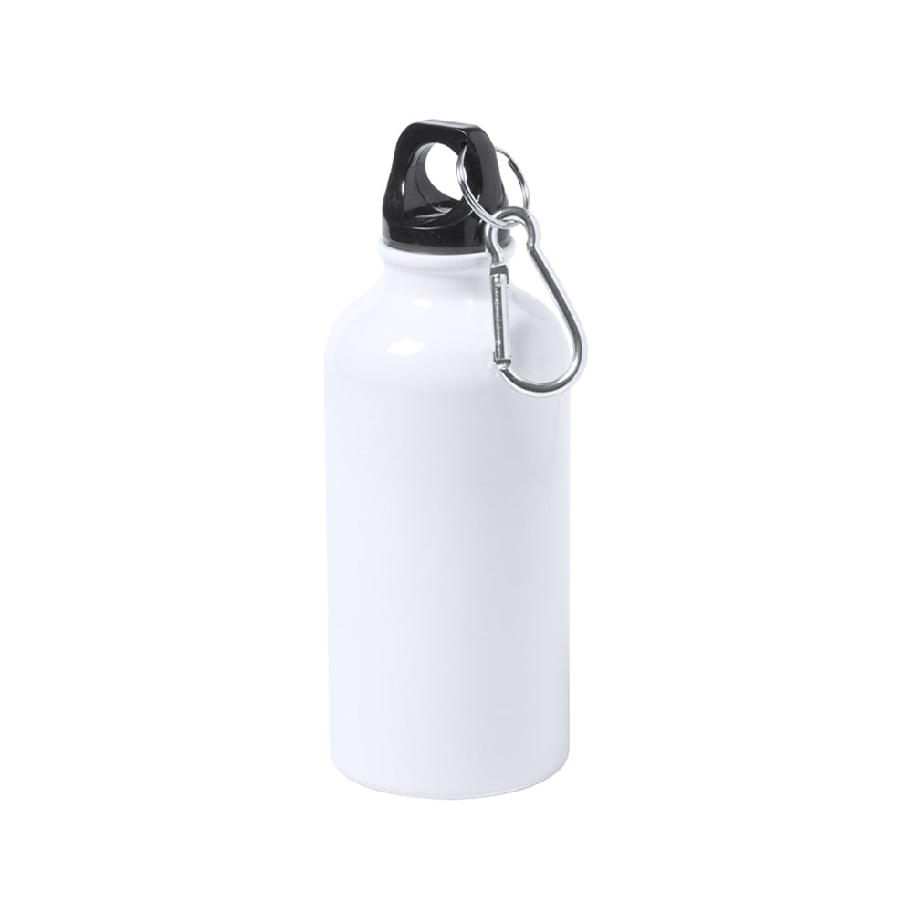 Garrafa Aluminio Branca 400ml
