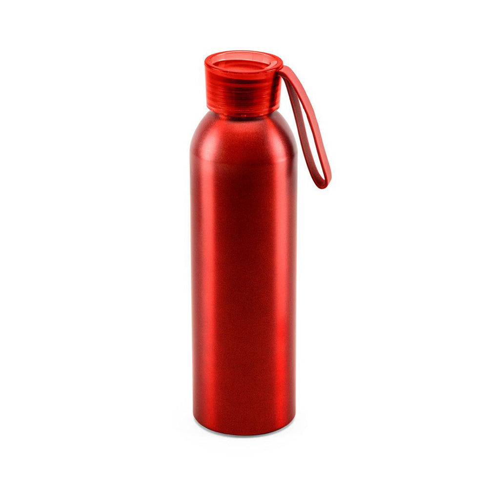 Garrafa Alumínio Reciclado Vermelho 600ml