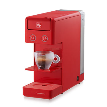 Máquina Café Cápsulas ILLY Y3.3 Iperespresso Vermelho