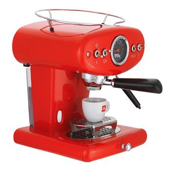Máquina Café ILLY X1 Aniversário Pastilha / Moido Vermelho