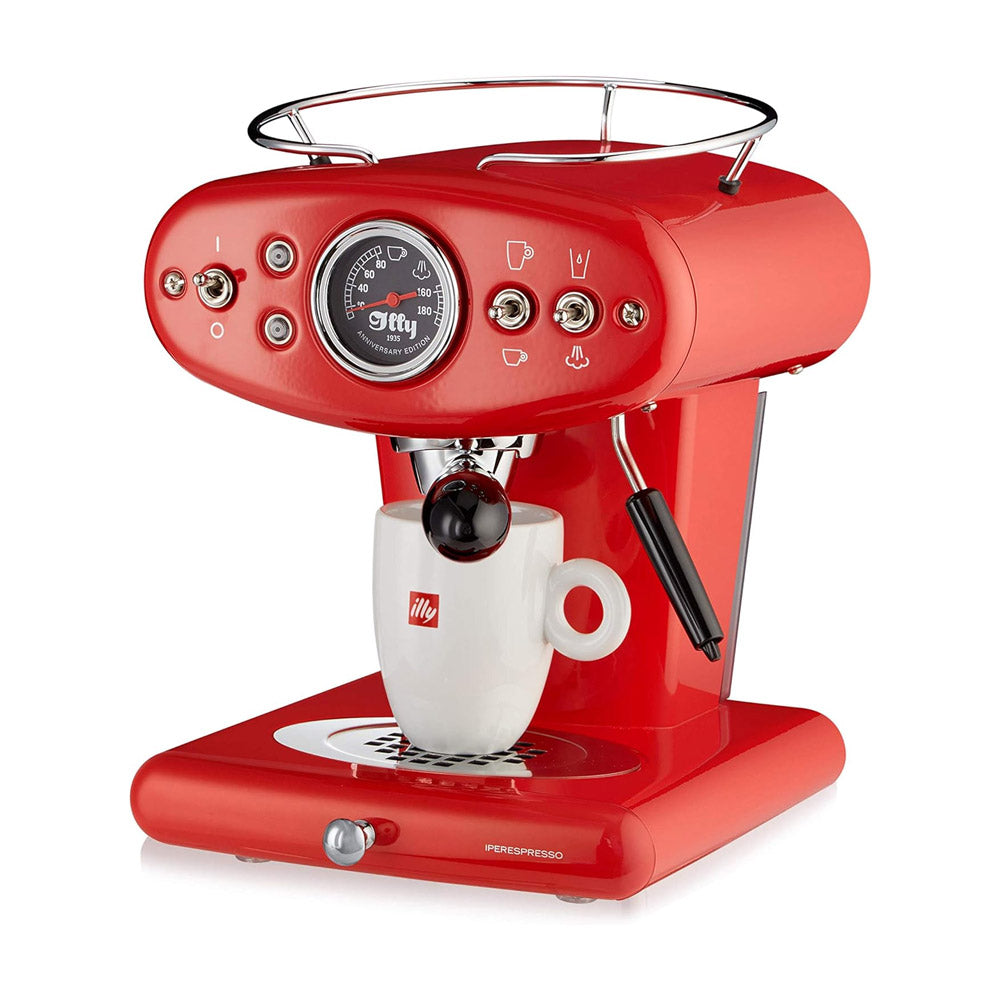 Máquina Café Cápsulas ILLY X1 Iperespresso Vermelho