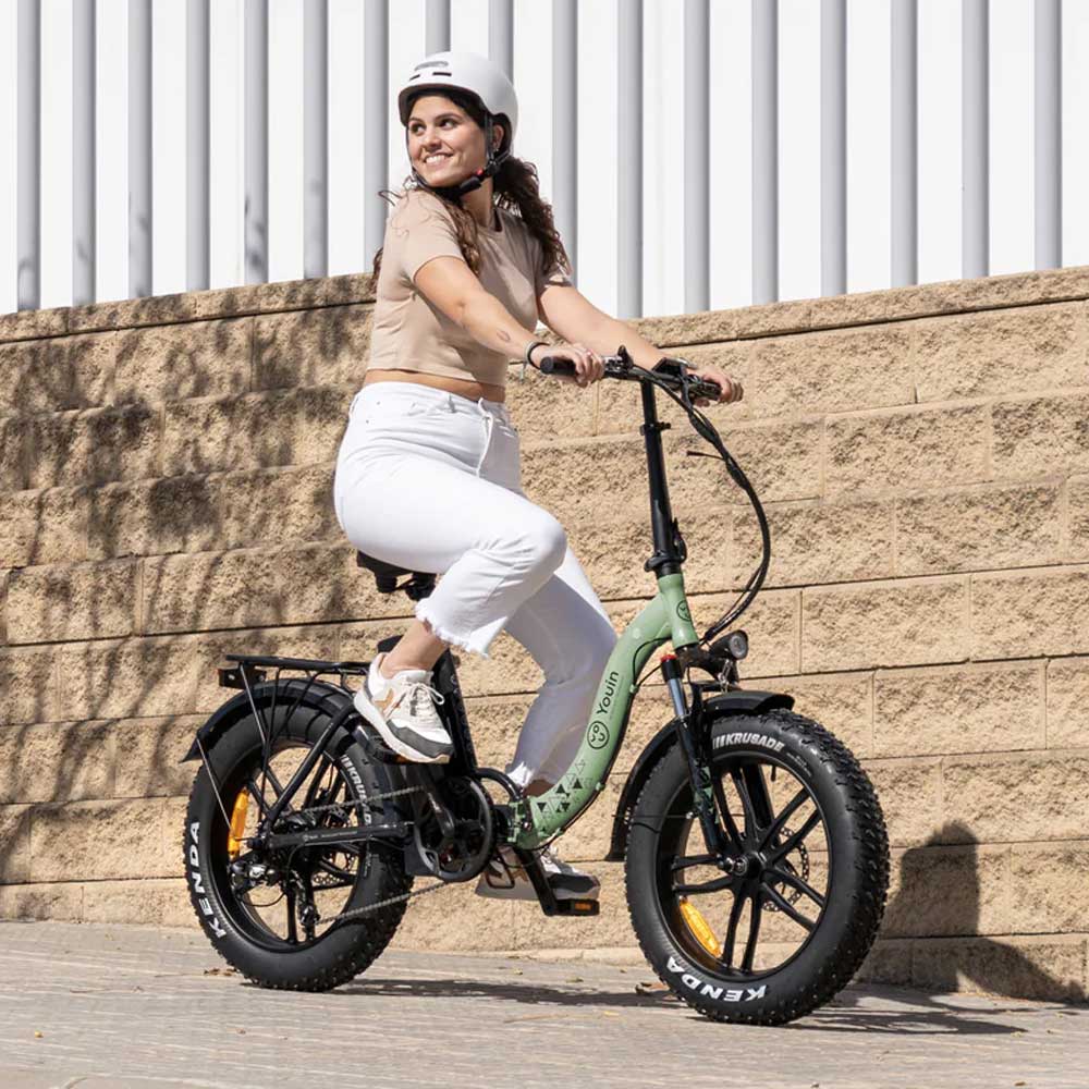 Bicicleta Elétrica Fat Bike Dobrável YOUIN Porto