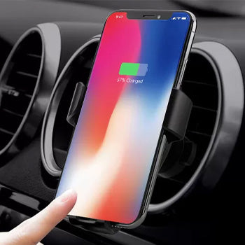 Carregador Wireless com Suporte Automóvel 10W