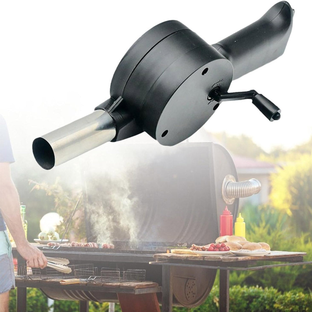 Soprador de Mão Portátil para Churrasco