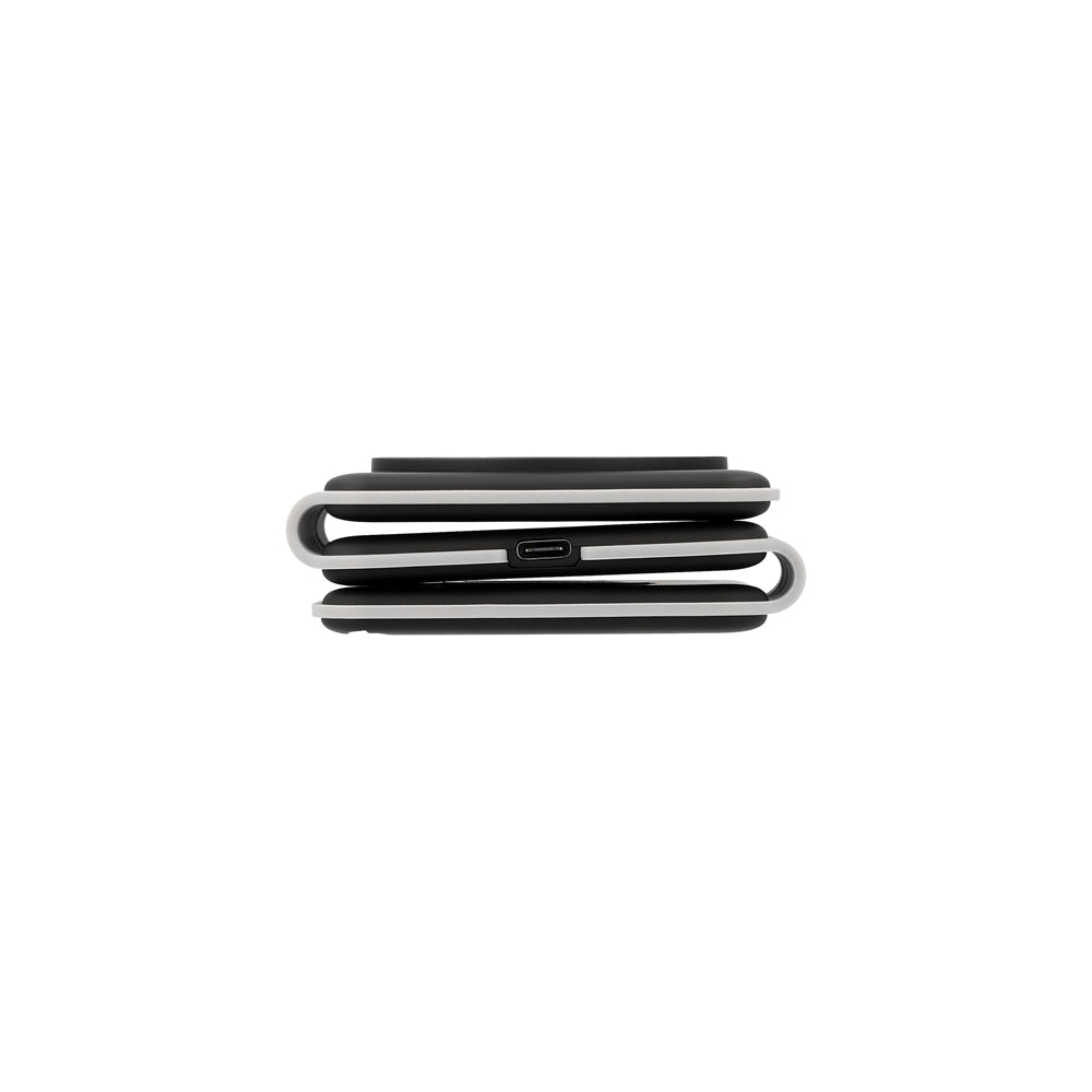 Carregador Wireless 15W 3 em 1 Dobrável Preto