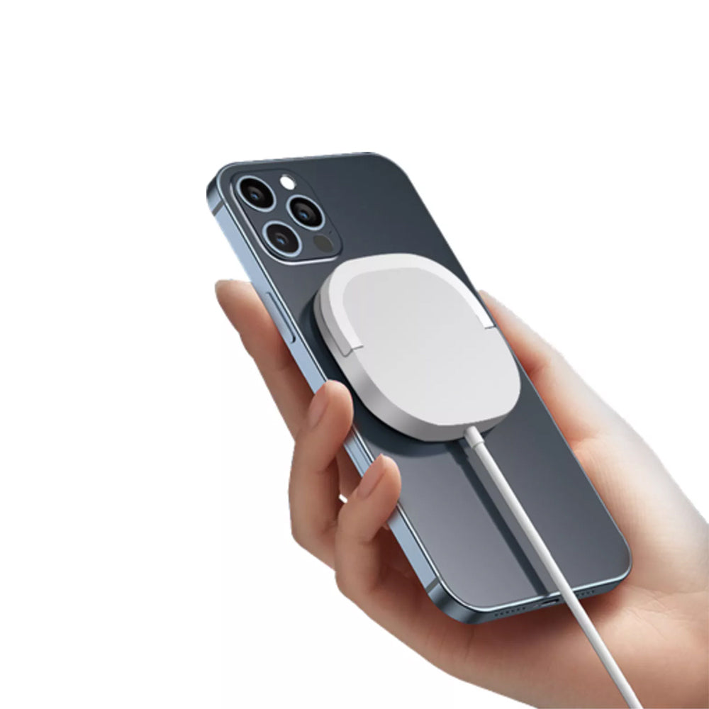 Carregador Wireless Magnético Branco