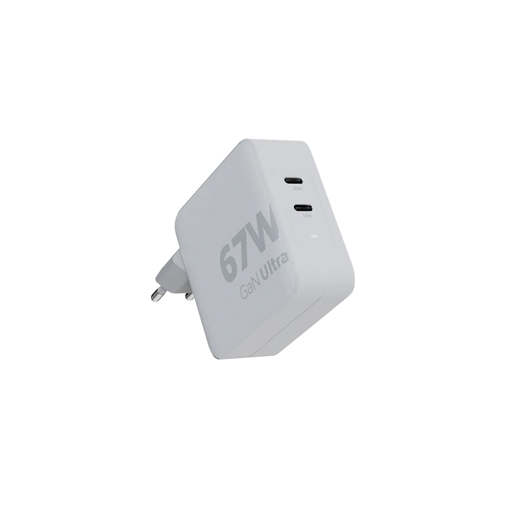Carregador USB-C PD/GaN 67W Branco